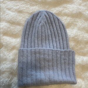 Maeve by Anthropologie Light Gray Knit Beanie
